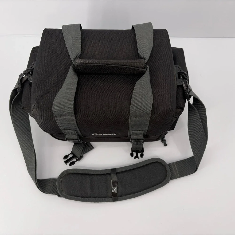 Canon 300DG Digital Gadget Camera Bag DSLR EOS Rebel Black Gray Padded Case